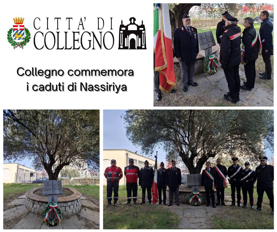 COLLEGNO RICORDA I CADUTI DI NASSIRIYA